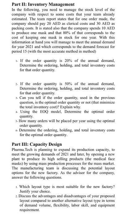 Case Study: Demand Forecast, Inventory Management