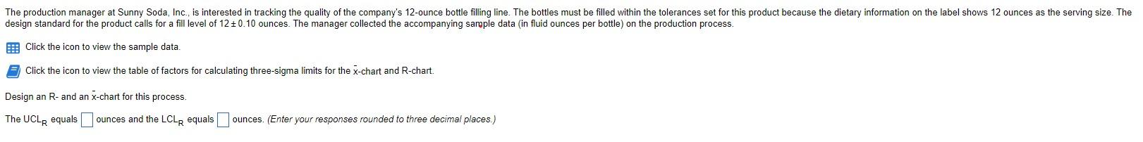 Factors for calculating three-sigma limits for