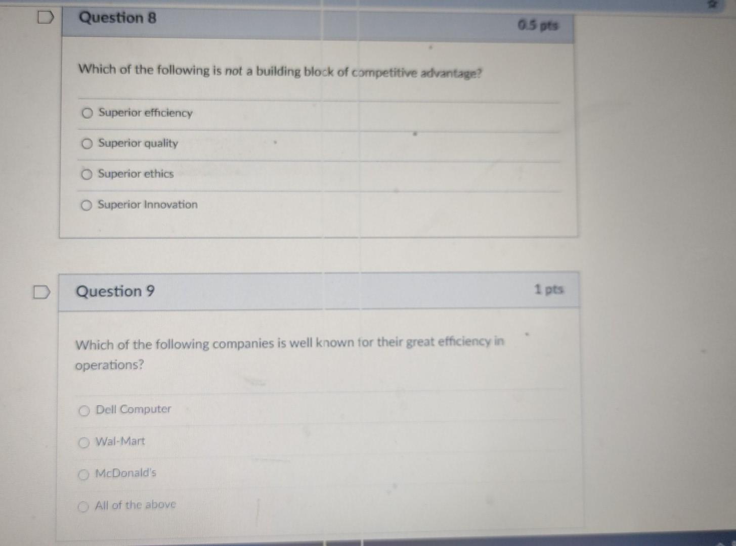 Do all three and only correct. Otherwise don't