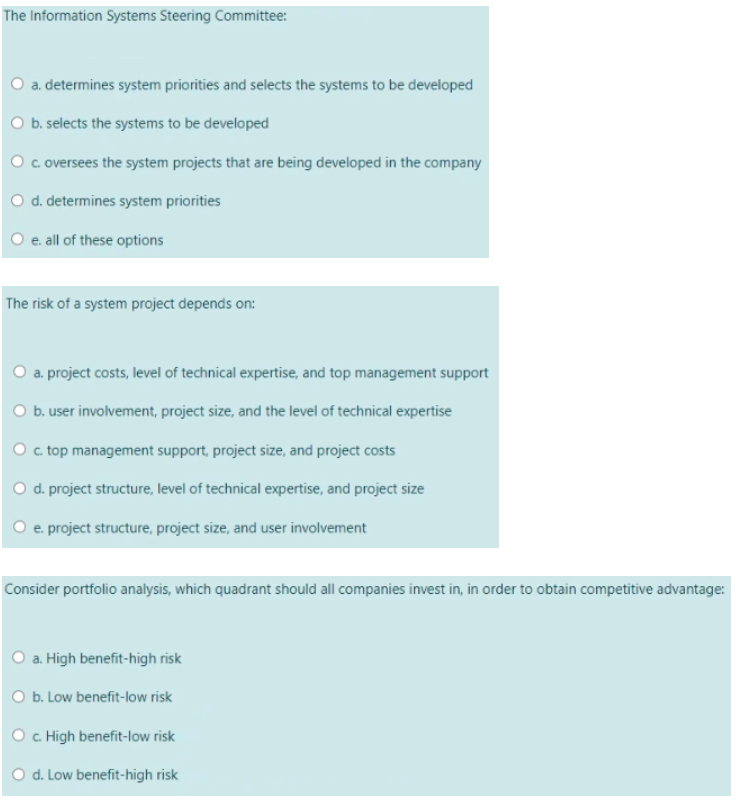 1-) I need to just correct options,you do not