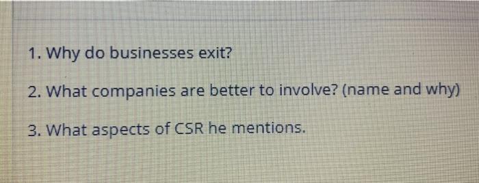 Course is Corporate Social Responsibilities 1.