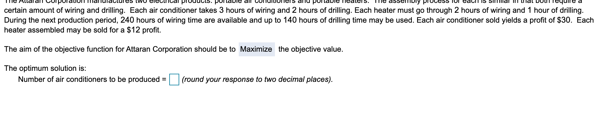 alla por TOI certain amount of wiring and