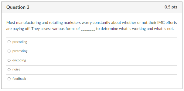 Most manufacturing and retailing marketers worry