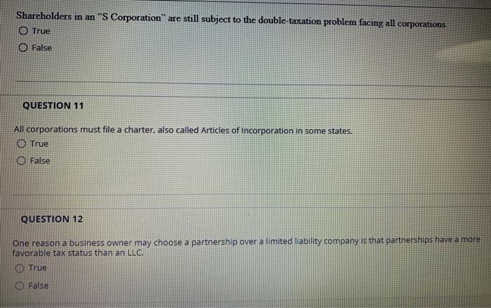 please help me asap Shareholders in an "S