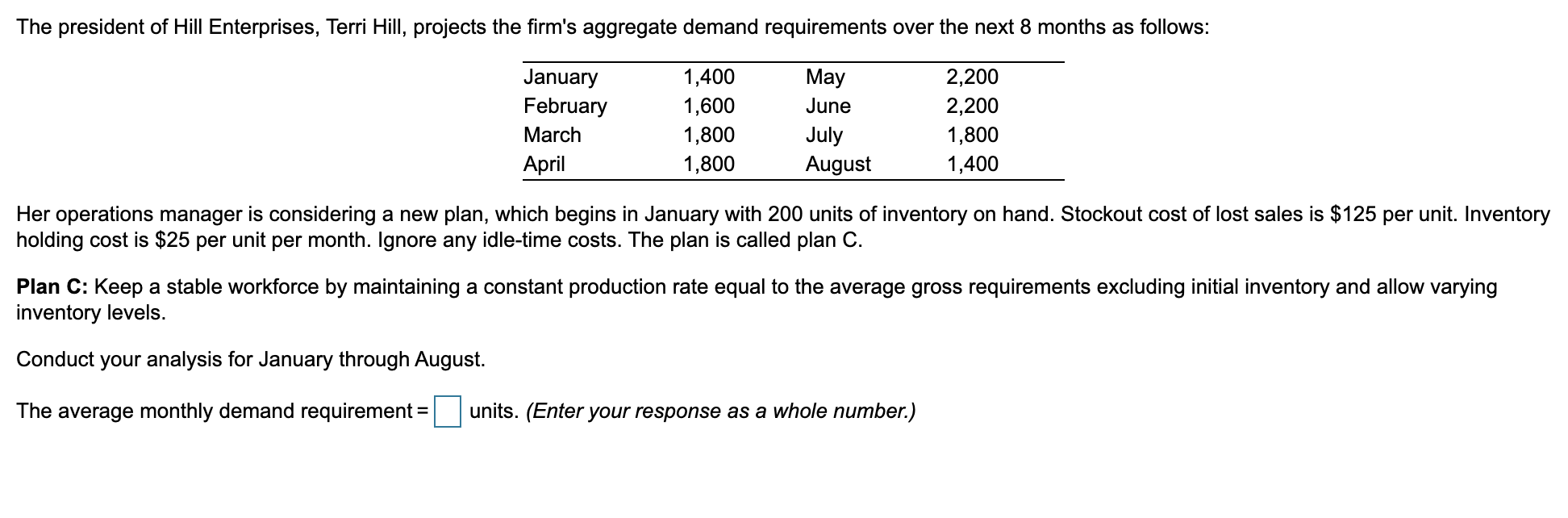 The president of Hill Enterprises, Terri Hill,