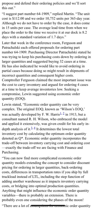 What is the cost difference between Fergoson's