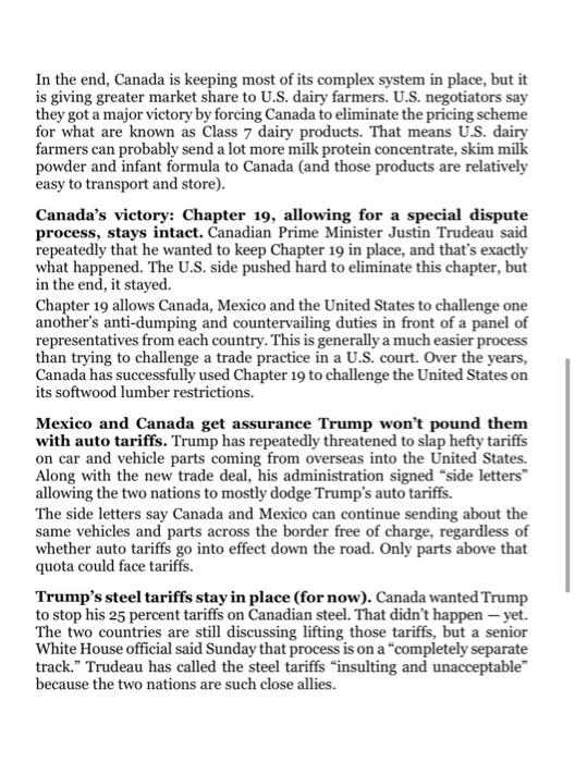 Goodbye, NAFTA. Hello, 'USMCA.' The deal has a