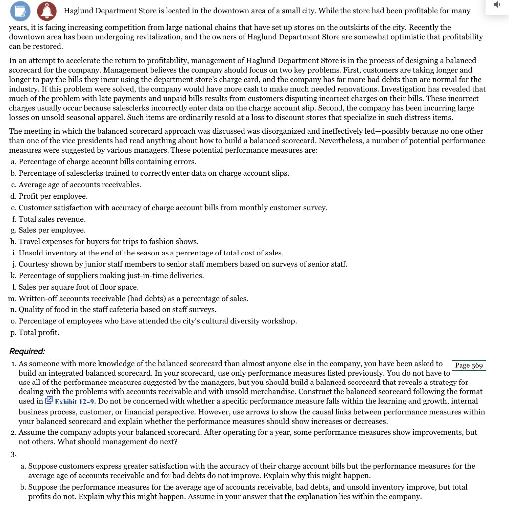 D Haglund Department Store is located in the