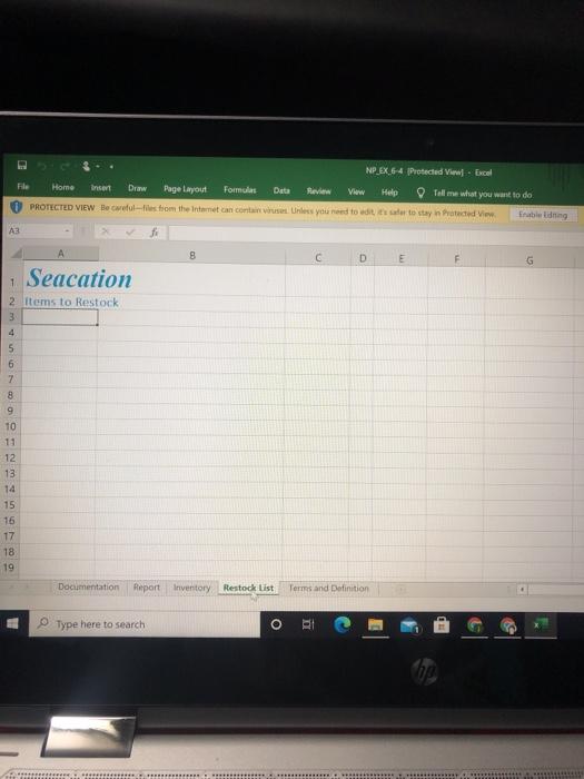 APPLY Data File needed for this Case Problem: