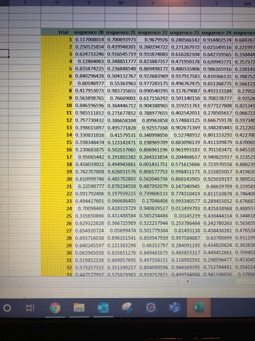 on the first image, the first numbers are 3 (on