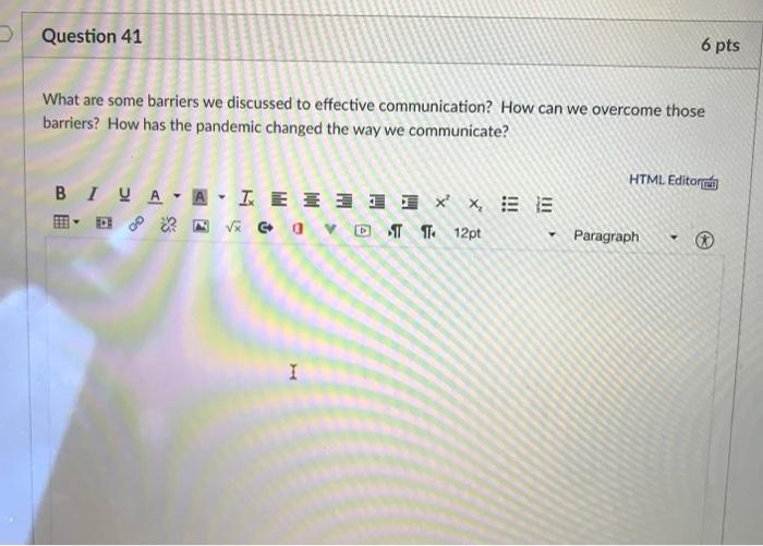 please I need this now Thank you Question 41 6