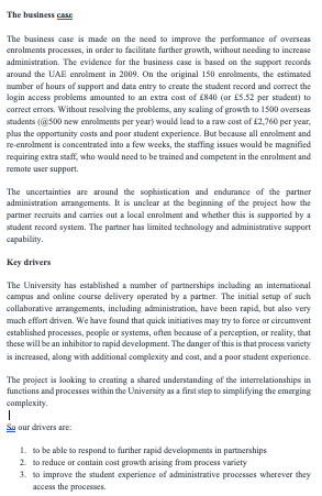 Read the following case study and answer the