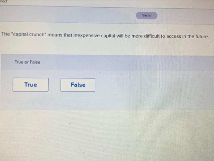 nec Saved We have consumed about half of what is