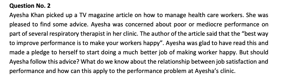 Question No. 2 Ayesha Khan picked up a TV