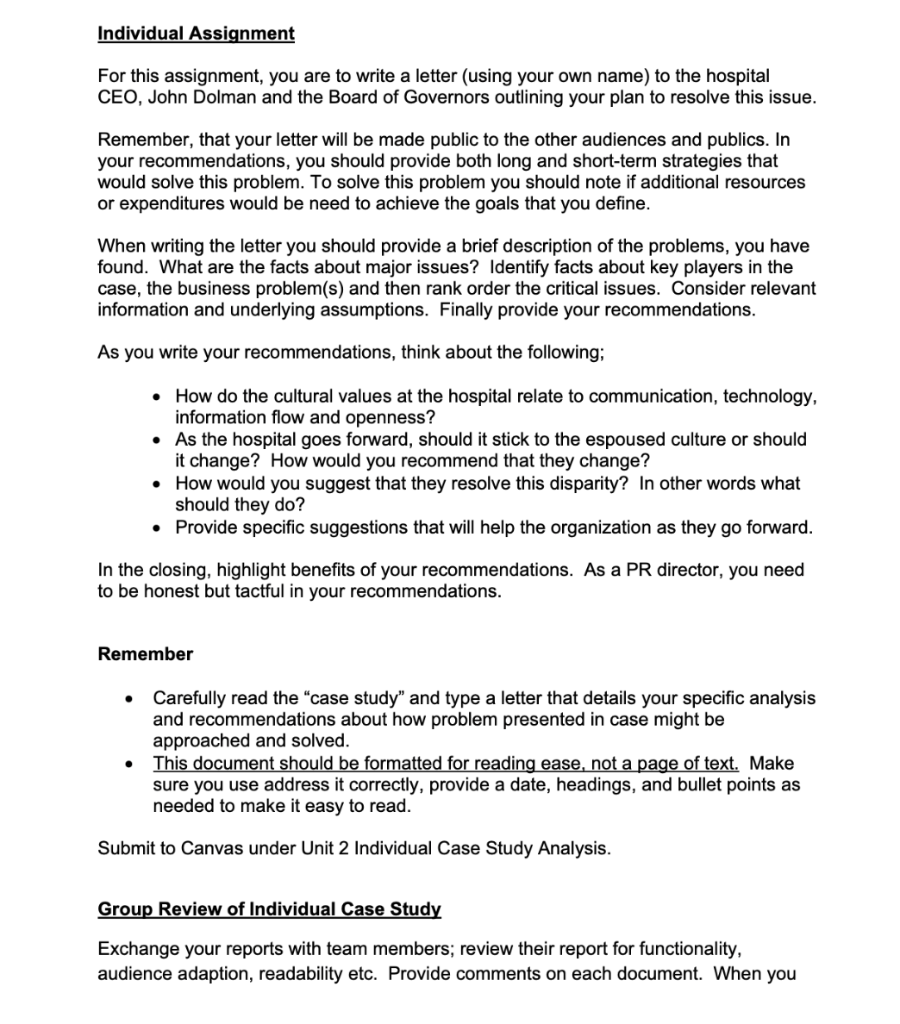 Weak Persuasive Memo Analyze the following