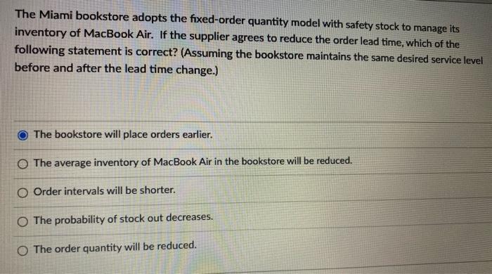 The Miami bookstore adopts the fixed-order