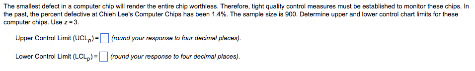 The smallest defect in a computer chip will