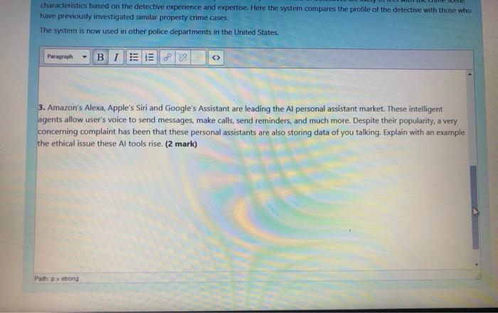 in Baltimore County, a, Al based system was