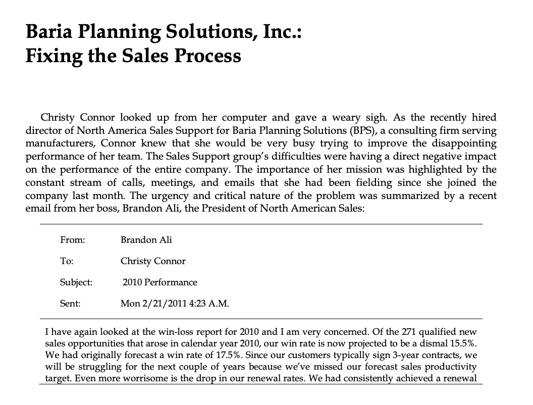 Read the case and answer the following questions