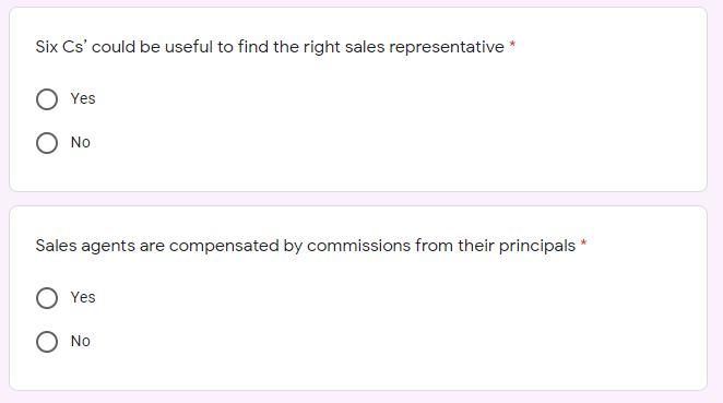 Six Cs' could be useful to find the right sales