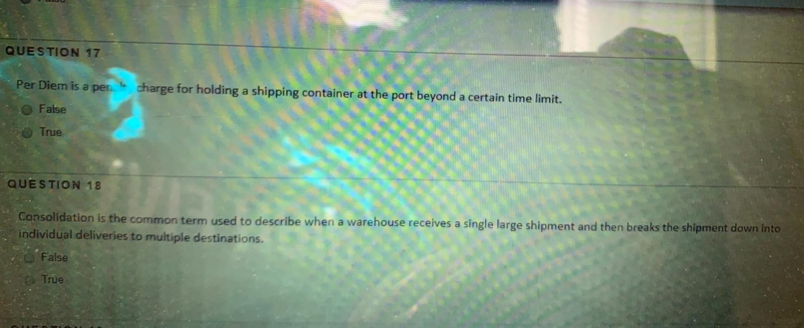 "QUESTION 14 The act of allocating space to