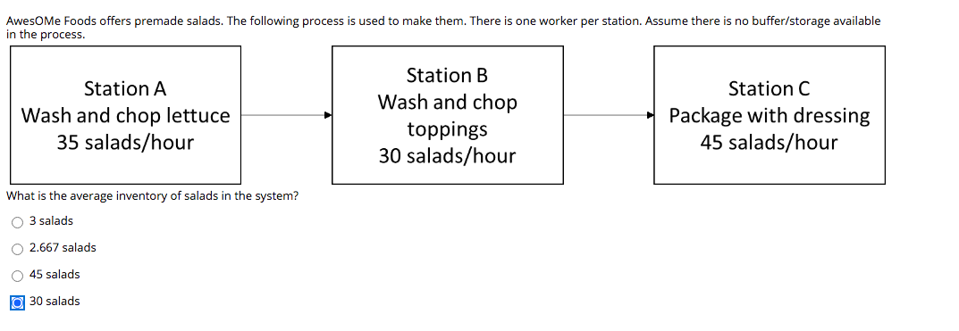 Awesome Foods offers premade salads. The