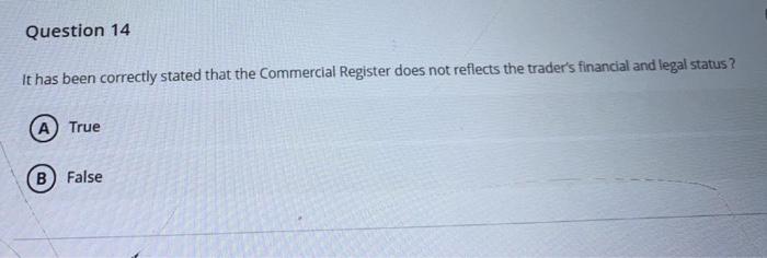 Question 10 Commercial agency and commission