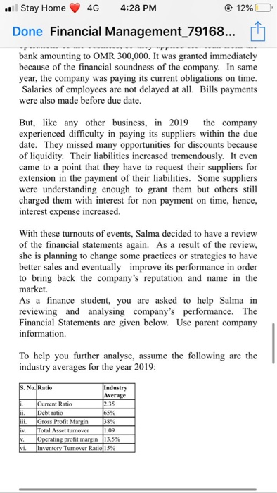 Question No. 8 Using the same information of