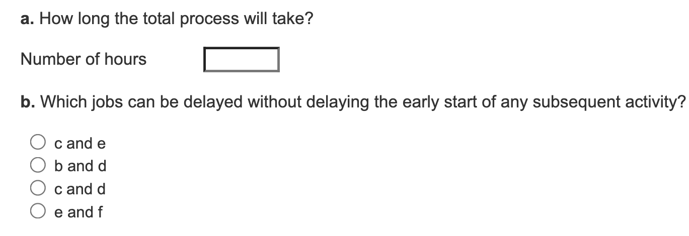 Problem 5-16 The home office billing department