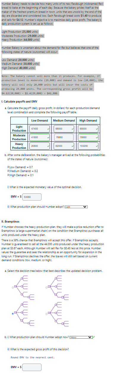 I need part b of par 1 I just need part 2 emv