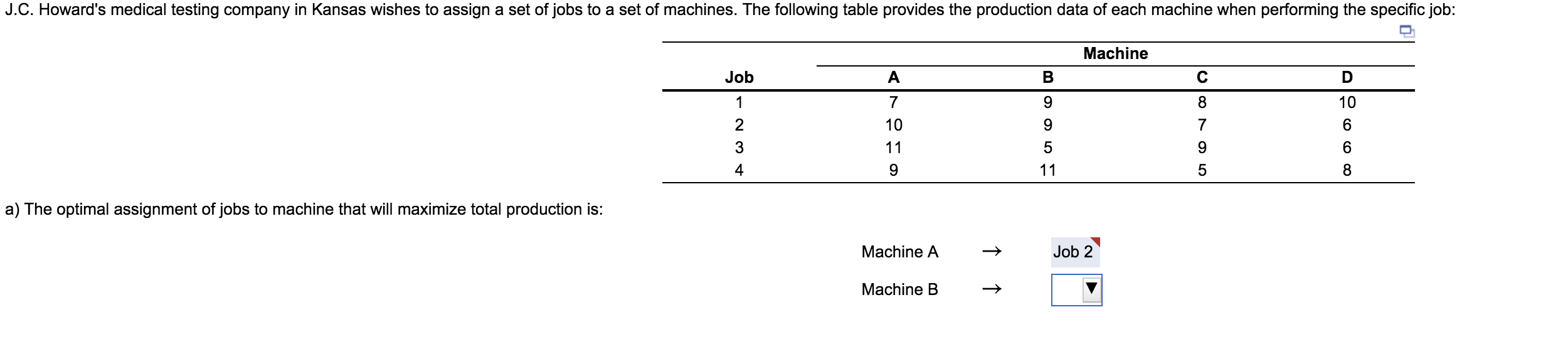 J.C. Howard's medical testing company in Kansas