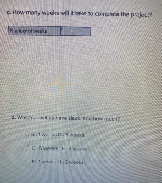 Problem 5-8 (Algo) Schedule the following
