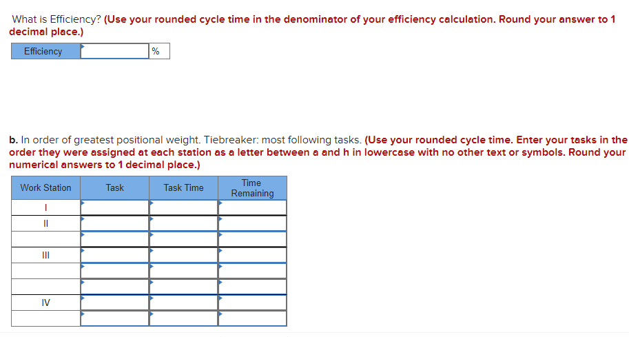 A manager wants to assign tasks to workstations
