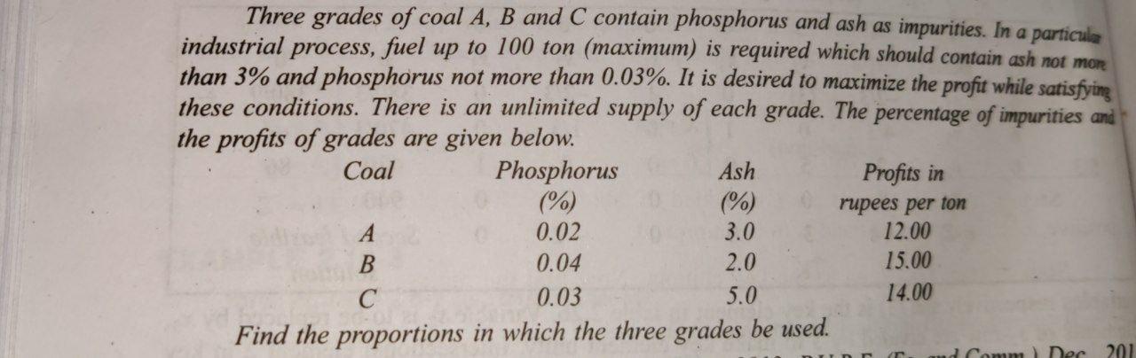 I need the answer as soon as possible Three