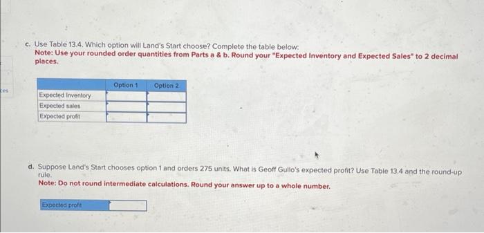 please help with a-d Geoff Gullo owns a small