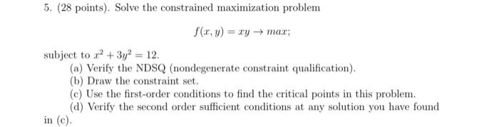 please write detailed 5. (28 points). Solve the
