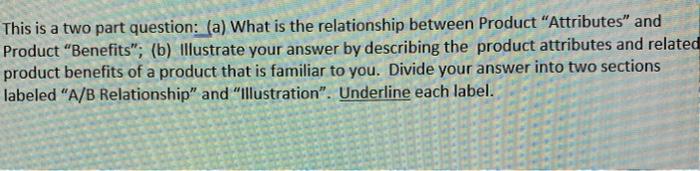 This is a two part question: (a) What is the