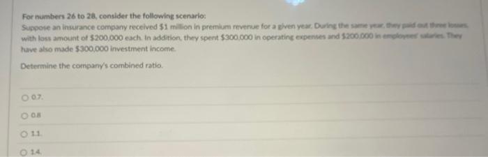 please help ASAP!! For numbers 26 to 28 ,