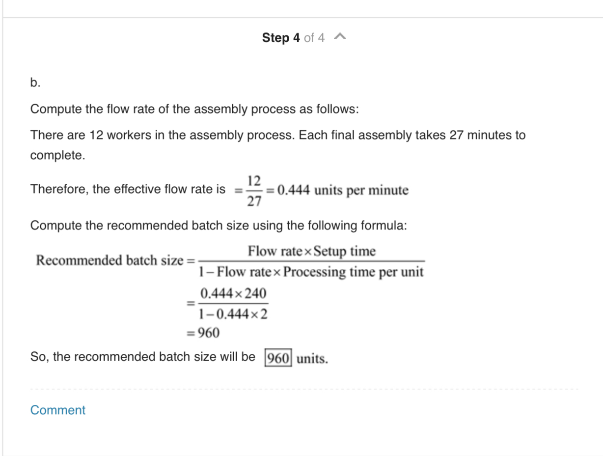 Why flow rate is determined by assembly which