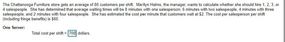 Here when I answered with that number it says