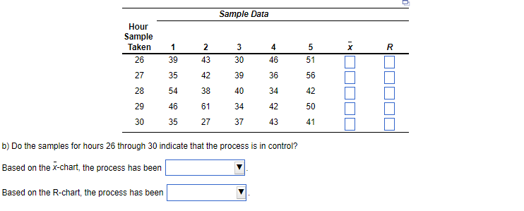 Refer to Table S6.1-Factors for Computing Control