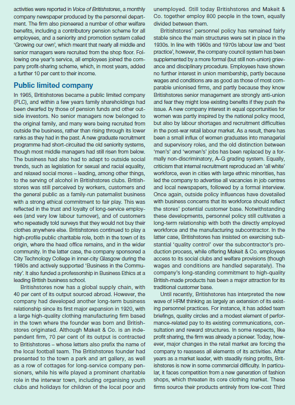 Read the case study and answer the following