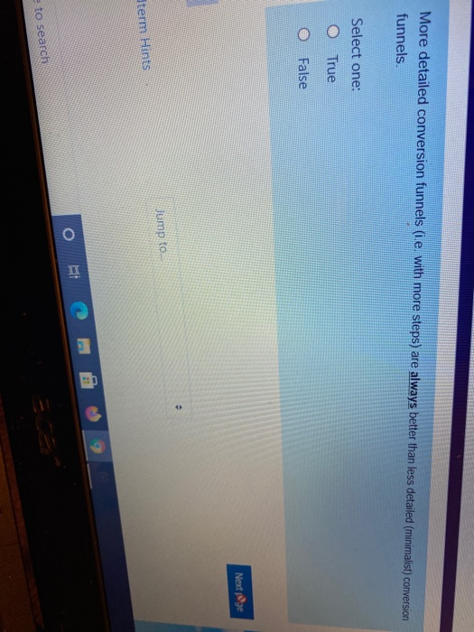 More detailed conversion funnels (ie with more
