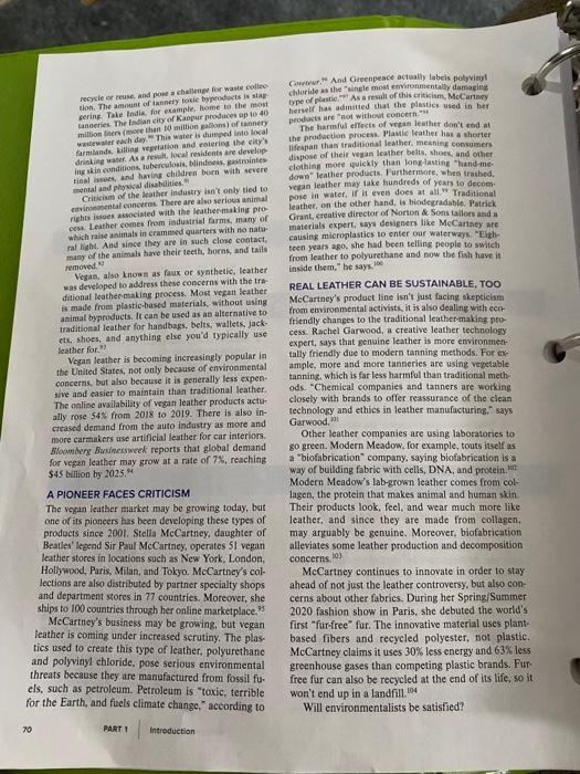 Can someone answer the application of chapter