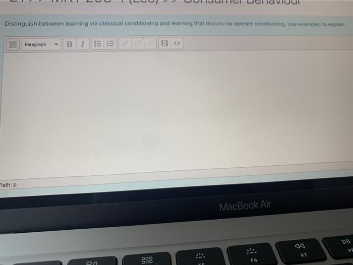 Distinguish between learning via classical