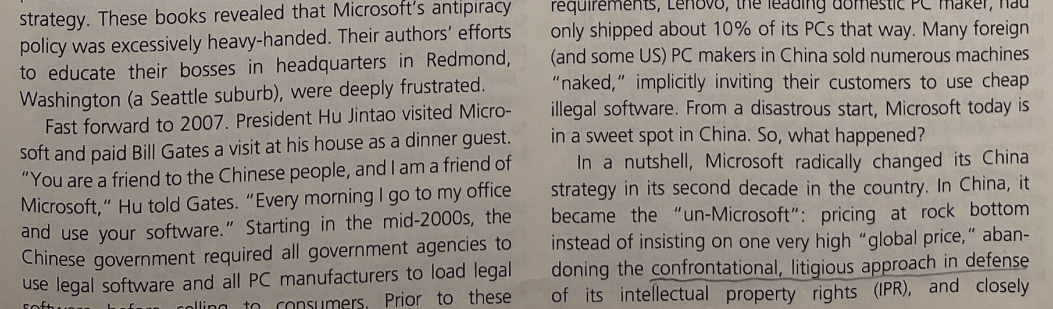 1. From an industry-based view, why does