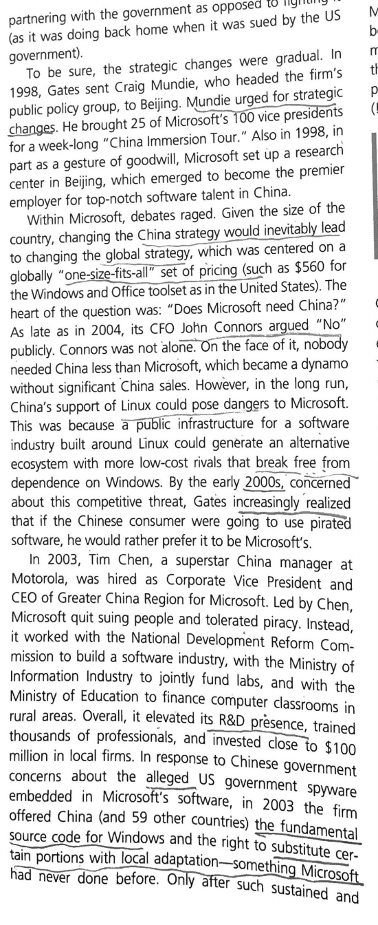 1. From an industry-based view, why does