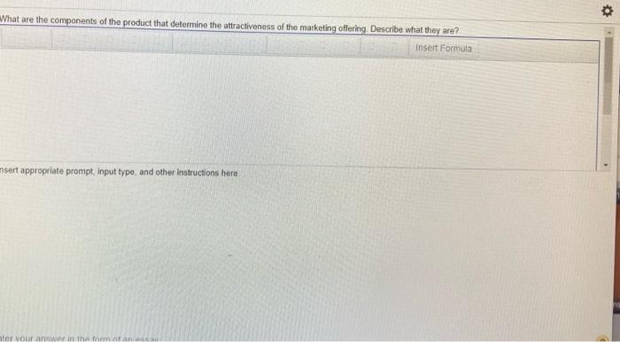 What are the components of the product that