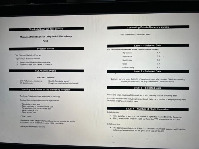 APPENDIX CLOUDCAB SMALL JET TAXI SERVICE