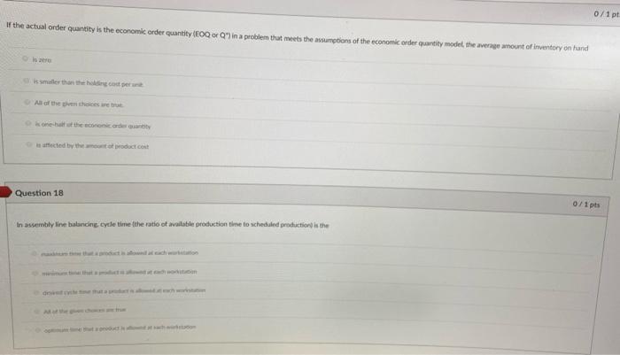 Question 13 ABC analysis divides on hand